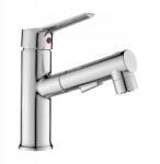 Kuchinox Mosdó Csaptelep kihúzható kifolyócsővel 3 Funkciós (BQT 029D)