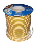 Stomil Gumitömítés Ajtó Ablakhoz Öntapadós Profil D Fehér 100M (0358)