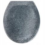 WENKO Szabadon ereszkedő WC-ülőke Wenko Ottana Premium szürke duroplast (18902100)