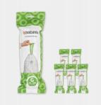 Brabantia PerfectFit zsákok 23-30 literes (g) szemeteskukába 120 zsákos többcsomag (6x20 (138423)