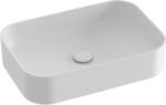 RAVAK Ceramic mosdótál 55x37 cm négyszögletes mosdótálak fehér XJX0E155004 (XJX0E155004)