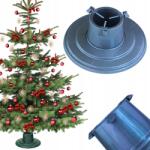 Form-Plastic Orbit karácsonyfa állvány, ezüst, 39.5cm átmérő, 1 liter, műanyag (0671-022)