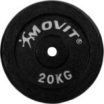 MOVIT Súlyzótárcsa 20 kg öntöttvas (20040695) Súlytárcsa