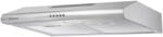 Muhler Hotă Muhler AMK-655C-S2, 60W, 2 în 1, Clasa D, 595x495x100 mm, Clasică, Inox Hota