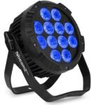 BeamZ WBP1212IP LED PAR lámpa, RGBAW-UV, Beépített akkumulátor, DMX, IP65