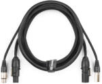 PD CONNEX CX07-0, 5m DMX/FÉNY Jel&Táp Hosszabbító Kombikábel (XLR + PowerCon)