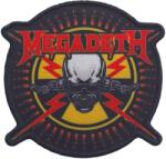 Megadeth Bullets Vasalható tapasz (MEGAPAT03)