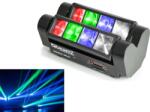 BeamZ MHL-820 DMX dupla mozgó fejes Wash spider lámpa 8x3W RGBW CREE LED
