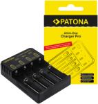 Patona PT1914 AA / AAA / 18650 / 14500 / CR123A Akkumulátor töltő (PT1914) (PT1914)