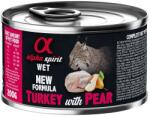 Alpha Spirit Cat Adult Turkey with Pear 6 x 200 g