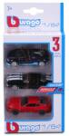 Bburago 1 /64 autók, 3 db /csomag Ajánlott 3-14 éves korig fiúknak [Cikkszám 1702]