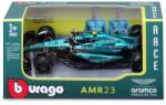 Bburago 1 /43 F1 versenyautó - Aston Martin AMR23 (#14 (F. Alonso) Ajánlott 3-99 éves korig fiúknak [Cikkszám 11930]