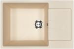 Ulgran U-602-328 Gránit Design Mosogatótálca - Csepegtetőtálcás, Bézs (U-602-328) - watermarkt