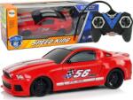 LeanToys R/C Sportautó - 1: 24, Színezett Ablakokkal, Piros (511717) (511717)