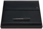 HUGO BOSS füzettartó és toll szett Black & Gun 31, 5 x 24 cm fekete - fekete Univerzális méret