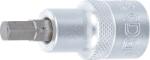 BGS technic Behajtófej | 12, 5 mm (1/2") | Belső hatszögletű 9/32" - BGS 2734 (BGS 2734)