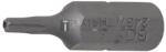BGS technic Behajtófej | Külső hatszögletű 6, 3 mm (1/4") | T-profil (Torx) T8 furattal - BGS 2437 (BGS 2437)