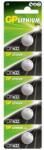 GP Batteries CR1632 Lithium gombelem 5db/bliszter (GP-BL-CR1632-7U5) (GP-BL-CR1632-7U5)
