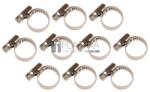 BGS technic Tömlőbilincs | INOX | 16 x 25 mm | 10 darabos - BGS 8095-16x25 (BGS 8095-16x25)