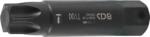 BGS technic Behajtófej | Hossz 100 mm | Külső hatszögletű 22 mm | T-profil (Torx) T100 - BGS 5246-T100 (BGS 5246-T100)