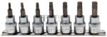 BGS technic Behajtófej-készlet | 10 mm (3/8") | T-profil (Torx) | 7 darabos - BGS 5108 (BGS 5108)