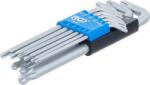 BGS technic Derékszögű kulcs készlet | T-profil (Torx) gömbfejes | T10 - T50 | 9 darabos - BGS 818 (BGS 818)