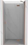 Mexen Mist-H, egyszárnyú zuhanyajtó jobbos 120 cm, átlátszó üveg, matt rézprofil, 8A5-120-000-65-00-P (8A5-120-000-65-00-P)