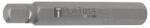 BGS technic Behajtófej | Hossz 75 mm | Külső hatszögletű 10 mm (3/8") | Belső hatszögletű 8 mm - BGS 4963 (BGS 4963)