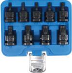 BGS technic Levegős dugókulcskészlet | 12, 5 mm (1/2") | T-profil (Torx) T20 - T70 | 9 darabos - BGS 5486 (BGS 5486)
