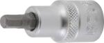 BGS technic Behajtófej | 12, 5 mm (1/2") | Belső hatszögletű 1/4" - BGS 2733 (BGS 2733)