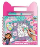 Canenco Gabby Babaháza Vízzel Színező Füzet (GD24354) - liliputjatek