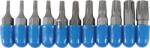 BGS technic Behajtófej készlet | Külső hatszögletű 6, 3 mm (1/4") | T-profil (Torx) | 11 darabos - BGS 784 (BGS 784)