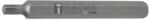BGS technic Behajtófej | Hossz 100 mm | Külső hatszögletű 10 mm (3/8") | Ékprofil (RIBE) M6 - BGS 4771 (BGS 4771)