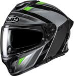HJC Cască integrală pentru motocicletă HJC C71 Faber MC4 negru-gri-verde fluo (HJC185304)