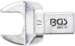 BGS technic Villásfej nyomatékkulcshoz | 17 mm | Befogó 14 x 18 mm - BGS 6901-17 (BGS 6901-17)
