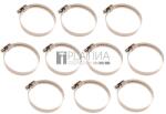 BGS technic Tömlőbilincs | INOX | 60 x 80 mm | 10 darabos - BGS 8095-60x80 (BGS 8095-60x80)
