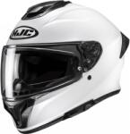 HJC Cască integrală pentru motocicletă HJC C71 Solid, alb perlat (HJC185129)