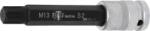 BGS technic Behajtófej | Hossz 120 mm | 12, 5 mm (1/2") | Ékprofil (RIBE) M13 - BGS 5007 (BGS 5007)