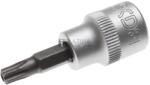 BGS technic Behajtófej | 10 mm (3/8") | T-profil (Torx) T30 furattal - BGS 2574 (BGS 2574)