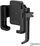 Baseus GoTrip biciklis, kerékpáros, rolleres, motoros telefontartó konzol, visszapillantó tükörre, 360°-ban forgatható, Szilikon csúszásgátló, 5.7-7.2"-os készülékekhez, C40572301111-01, Fekete (C40572301111