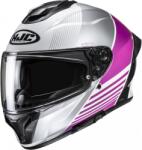 HJC Cască integrală pentru motocicletă HJC C71 Morix MC8, argintiu-roz (HJC185208)