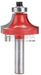 Extol felsőmaró fára, lekerekítő (homorúfejű rádiuszmaró), csapágyas, befogás: 8mm, keményfém lapkás - MBL 8802109 (MBL 8802109)