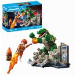 Playmobil - Jucarie de rol Lupta eroului cu soparla uriasa (PM71831) - ookee