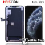 HEISTON Incell + FHD kijelző Apple iPhone 11 Pro készülékhez, Beépítése szakértelmet igényel, Fekete