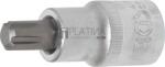 BGS technic Behajtófej | 12, 5 mm (1/2") | Ékprofil (RIBE) M10 - BGS 4155 (BGS 4155)