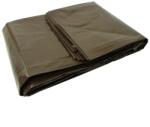 GEKO Takaróponyva 4x6m extra vastag barna 200gr (G70722)