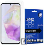 XPRO Samsung Galaxy A26 5G, Xpro előlap védő karcálló edzett üveg, 0.33mm vékony, 9H, Arc Edge, A képernyő sík részét védi, Átlátszó