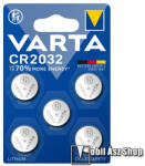 VARTA gombelem (CR2032, 3V, lítium) 5db/csomag (06032101415)