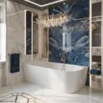 Rea Bellanto Slim, sarok akrilkád 1700x790x580 mm, bal oldali, fehér, REA-W0131 (REA-W0131)