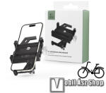 Tech-Protect Tech Protect V1 Univerzális biciklis, Motoros tartó konzol mobiltelefon készülékekhez, 360°-ban forgatható, Kormányra rögzíthető, 55-95mm-ig nyíló bölcső, Fekete